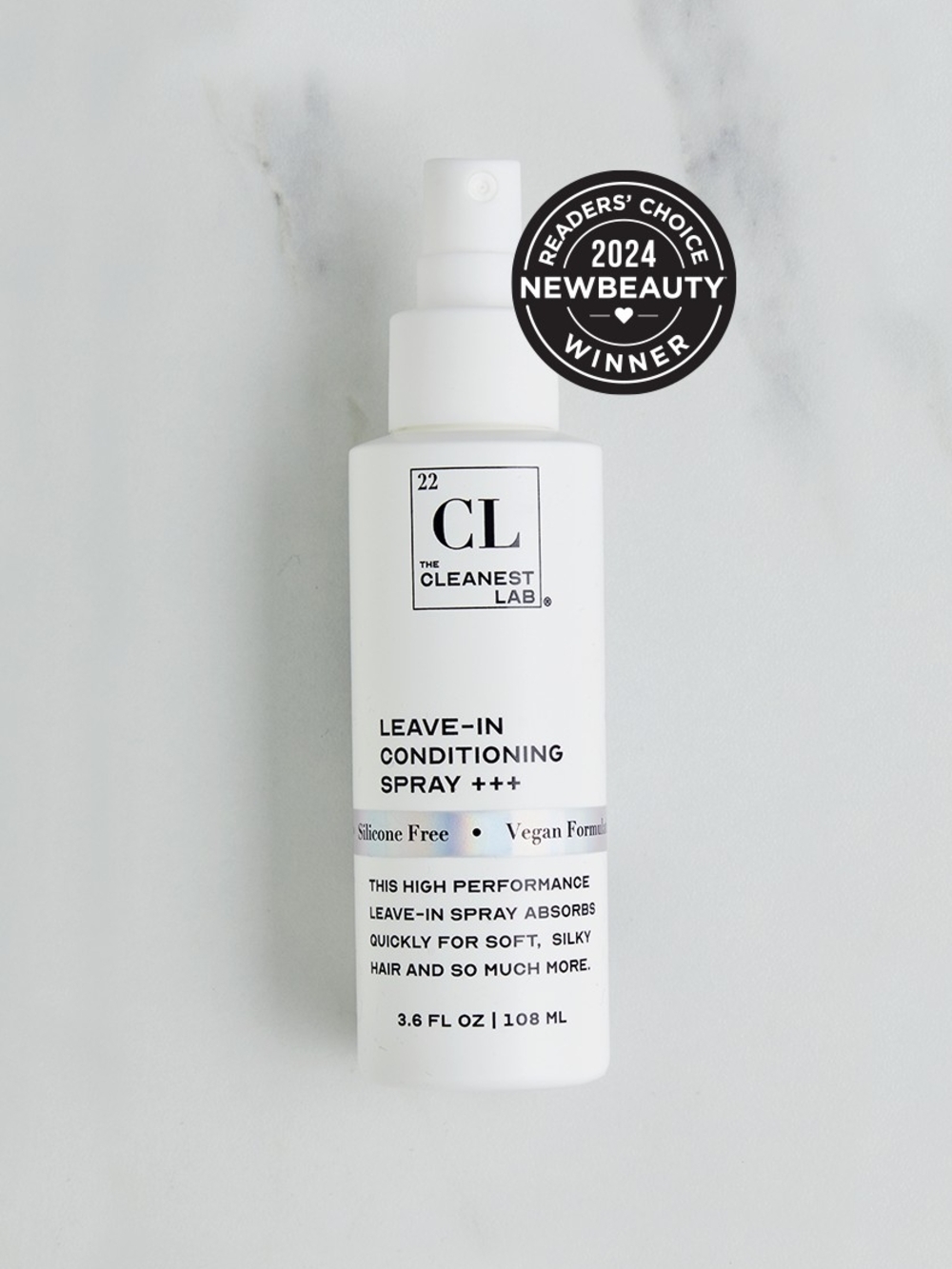 Leave-In Conditioning Spray +++  Silicone Free, Vegan